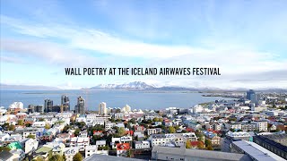 URBAN NATION ICELAND AIRWAVES 2015  Wallpoetry [upl. by Hayalat]