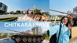 A DAY IN MY LIFE  CHITKARA UNIVERSITY  HARLEEN VIRK [upl. by France]