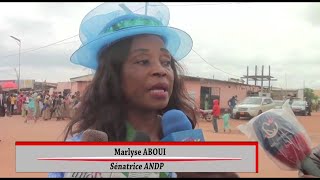 BELABO  MARLYSE ABOUI REND COMPTE AUX POPULATIONS [upl. by Cybil]