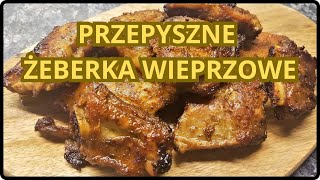 🎬 Żeberka Pieczone w Miodzie i Musztardzie – Jak Upiec Żeberka 🍖🍯 [upl. by Wallie]