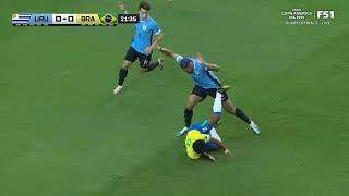 Brazil Vs Uruguay 42 Highlights  Copa America 2024  Brazil lost [upl. by Isadora451]