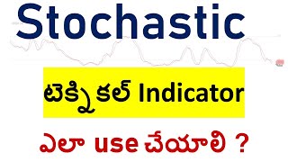 Stochastic Indicator STOCH Telugu  Stock Market  Technical Indicator [upl. by Huei288]