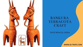 Bankura Terracotta Craft  GITRIPS Bisnhupur West Bengal  Buy Bankura Horses Check Description [upl. by Esylle]