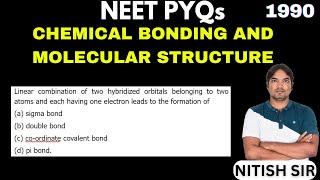 Linear combination of two hybridized orbitals belonging to two atoms and each having one electron [upl. by Carlynn]