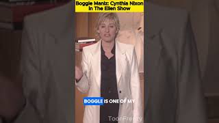 Boggle Maniz The Ellen Show ellen ellendegeneres theellenshow cynthiatvshow cynthia spencer [upl. by Irrak556]