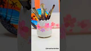 Unboxing Cherry Blossom Brush Holder 🌸 Art Setup 🌸🖌️ cherryblossom brushholder artset [upl. by Felipa]