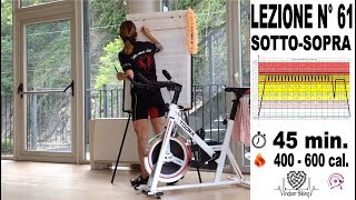 Lezione Spinning Indoor Cycling SOTTO SOPRA alla soglia di produzione dellacido lattico Lez n° 61 [upl. by Stefano692]