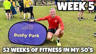 52 Weeks of Fitness in my 50s Week 5  Bushy parkrun [upl. by Nomis]