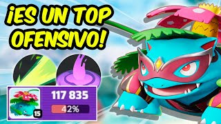 CARREA FÁCILMENTE con VENUSAUR RAYO SOLAR 🍃 Guía build medallas y gameplay  Pokemon Unite [upl. by Ortrude]