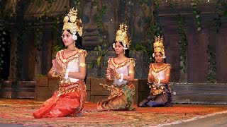 シェムリアップ アプサラダンスショー Siem Reap Apsara dance show [upl. by Sined]