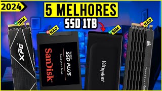 Os 5 Melhores SSD 1TB Em 2024  Tem Bom e Barato Externo para PS5 e Outros [upl. by Banky]