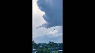 Striking abstract cloudscape as storm arrives ⛈️ [upl. by Eclud]