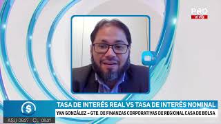 Tasa de interés real vs tasa de interés nominal [upl. by Willin364]