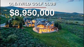 Timeless mountain living on 12 acres in the gated Glenwild Golf Community  Park City Utah [upl. by Adams]