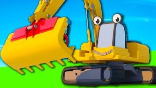 Excavator And Dump Truck Videos  Construction Vehicles For Kids  Geckos Garage  Muddy Trucks [upl. by Mikel685]