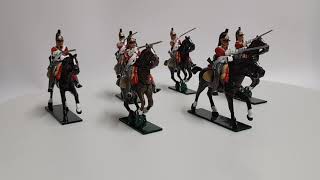 TRADITION OF LONDON NAPOLEONIC BRITISH CAVALRY THE 6TH INNISKILLING DRAGOONS SET 734 [upl. by Airehc]