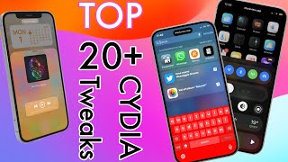 TOP 20 Cydia Tweaks iOS 16151413 Checkra1nampUnc0ver Jailbreaks Tweaks Update [upl. by Lipcombe848]