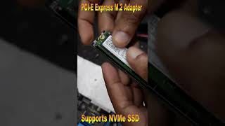 PCIE to M2 Adapter NVMe SSD M2 PCIE X1 [upl. by Asilem924]