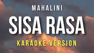 Sisa Rasa  Mahalini Karaoke [upl. by Lorie]