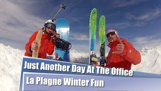 11 La Plagne Winter Fun [upl. by Leahcar]