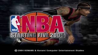 NBA Starting Five 2005 PS2 intro Japan [upl. by Magill971]