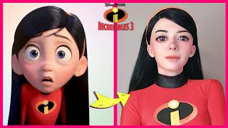 The Incredibles Character And Their Biggest Fans Favorite Pets The Incredibles And their VO Actors [upl. by Ruamaj]