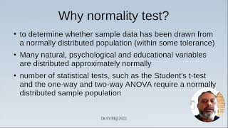 HT5 Normality Tests [upl. by Asoj]