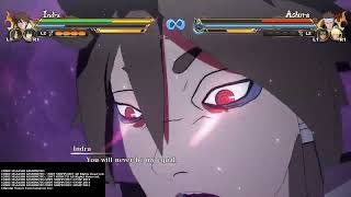 Naruto Storm Connection PS4 MOD Indra Otsutsuki Manga Mangekyo Sharingan [upl. by Church]