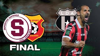 XGOLEADA  SAPRISSA VS HEREDIANO LA FINAL  ALAJUELENSE ELIMINADO [upl. by Ybloc]