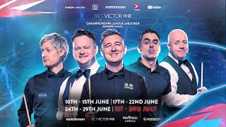 WATCH LIVE  2024 BetVictor Championship League Snooker Ranking Edition [upl. by Etiragram]