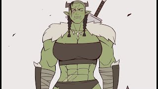 20 Charisma Bard Encounter with the Orc Queen 😱 Comic Dub [upl. by Hermosa]