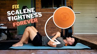 How to Permanently Loosen Scalene Muscle Tightness FOREVER [upl. by Branham]