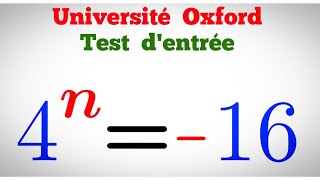 Université Oxford  Comment résoudre cette équation   Beaucoup ont échoué [upl. by Jarietta]