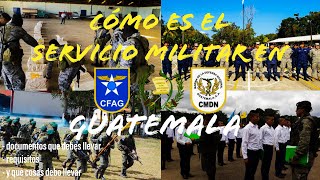 ¿Cómo es el servicio militar en Guatemala [upl. by Avictor]