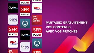 SFR FAMiLY  Partagez vos contenus facilement avec vos proches [upl. by Yssis]