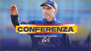 Conferenza  TriestinaLumezzane  Franzini [upl. by Nalepka]