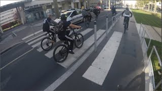 RASSEMBLEMENT VTT URBAIN DANS CAEN   WELLINGS [upl. by Stormie]