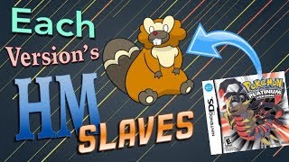 The Best HM Slaves for Each Version of Pokémon [upl. by Ecinehs908]