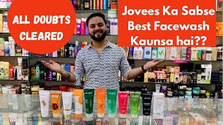 Complete Review Of Jovees Facewash in 1 Video [upl. by Dyna]