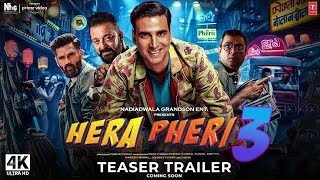 HERA PHERI 3  Trailer  Akshay Kumar Sunil Shetty Paresh Rawal Sanjay Dutt  Releasing 2024 [upl. by Enreval]