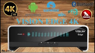 اهم المواصفات VISION EDGE UHD 4K ANDROID FOREVER [upl. by Lyons655]