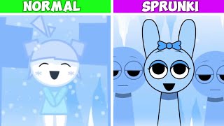 Incredibox Cool As Ice VS Sprunki Cool As Ice  Normal VS Horror Comparison [upl. by Maclean170]