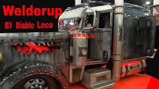 Welderup El Diablo Loco Truck at MATS 2023 Mid America Truck Show [upl. by Karlene]