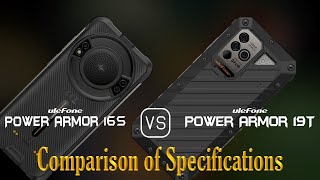 Ulefone Power Armor 16S vs Ulefone Power Armor 19T A Comparison of Specifications [upl. by Ettennad646]