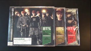 Unboxing BTS Bangtan Boys 防彈少年團 1st Japanese Single NO MORE DREAM All Editions [upl. by Knowlton]