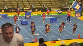 Whiteland Community High School “Warriors” Whiteland Indiana Cheerleading [upl. by Zabrine]