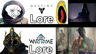 Warframe lore Vs Destiny Lore [upl. by Esiuolyram694]