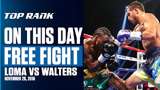 Loma Makes Walters QUIT On The Stool  ON THIS DAY  FREE FIGHT [upl. by Gertruda]