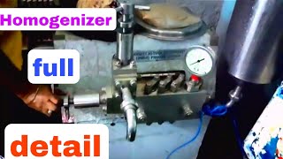 Homogenizer role in ice creamHomogenizer work in ice creamHigh pressure homogenizerhomogenizer [upl. by Simonsen]