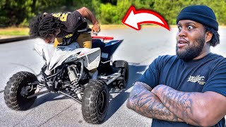 Surprising Me With A Brand New YFZ450R [upl. by Ahterahs]